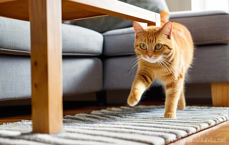 스리랑카의 실론 고양이 - **Prompt:** A majestic Ceylon cat with a dense, silky, short-haired coat in warm golden-brown hues, ...